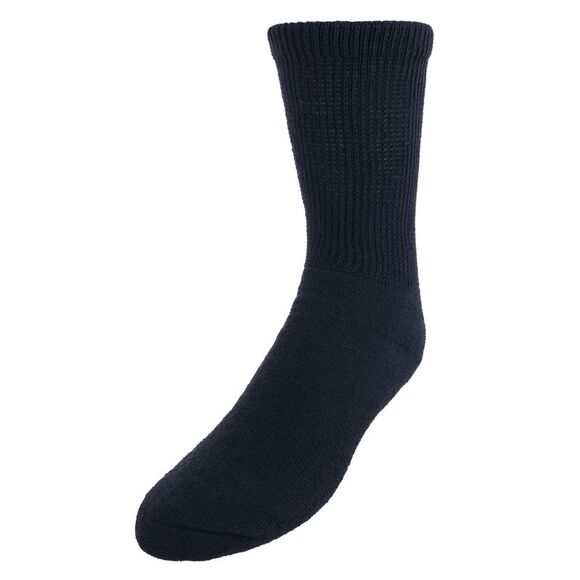 CTM Men's Diabetic Crew Socks - Picture 1 of 2